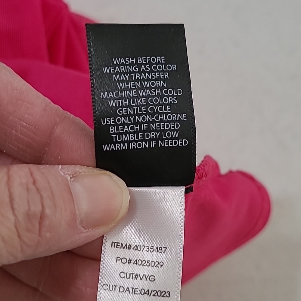 Torrid Vibrant Pink Ruched Sleeveless Midi Dress size 2 (2X 18-20) - Picture 8 of 10